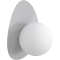 Seinävalaisin OVO 1xG9/8W/230V harmaa